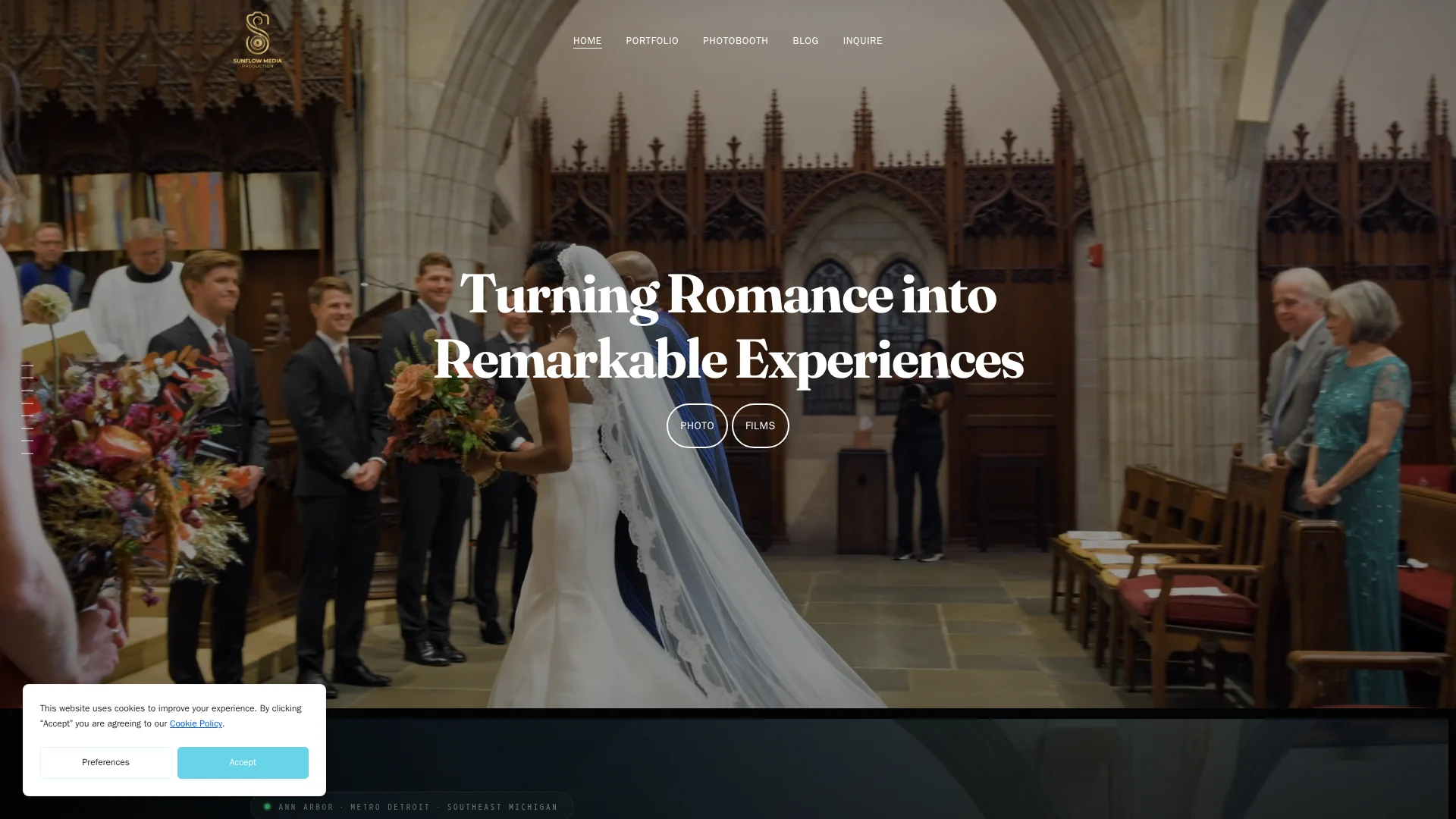 Wedding memory preservation package